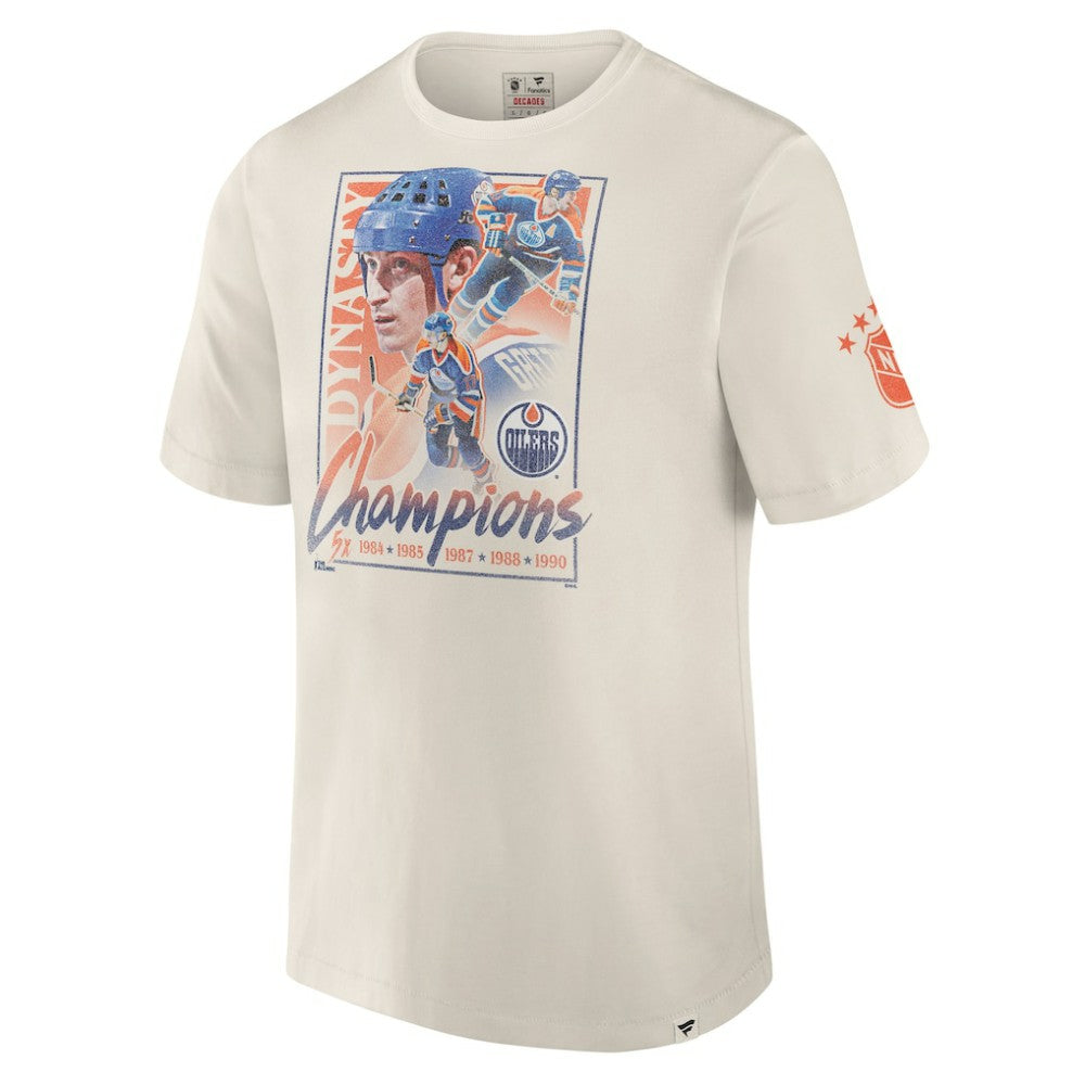 Edmonton Oilers Fanatics Decades Collection Timeless T-Shirt -  NHL T-shirts