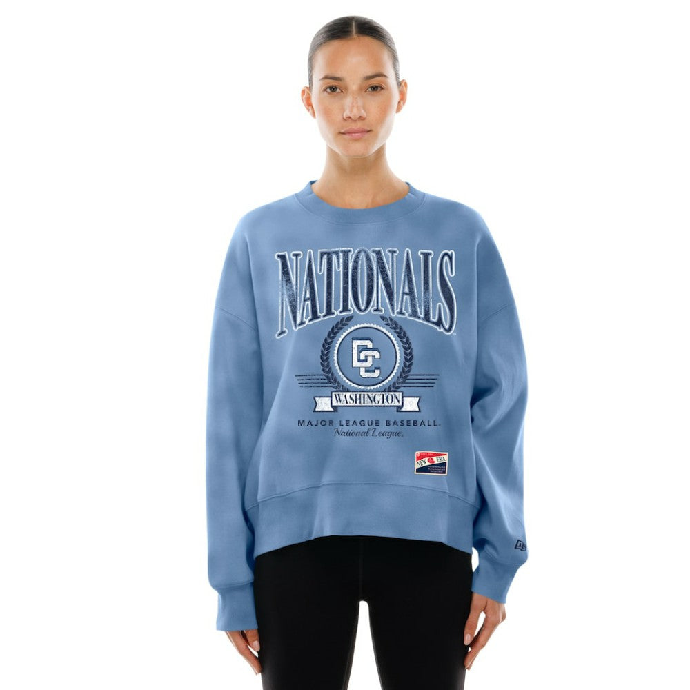Washington Nationals New Era Women's 2025 City Connect Pullover Sweatshirt - MLB Pullover