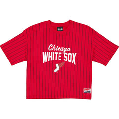Chicago White Sox New Era Women's 2025 City Connect Pinstripe T-Shirt - MLB T-shirts