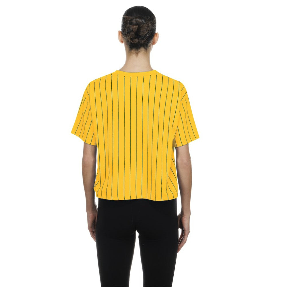 Boston Red Sox New Era Women's 2025 City Connect Pinstripe T-Shirt - MLB T-shirts