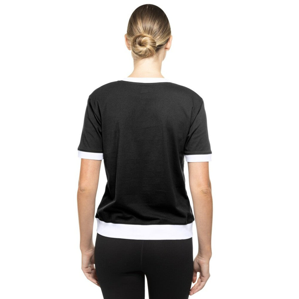 San Francisco Giants New Era Women's 2025 City Connect Rhinestone V-Neck T-Shirt - MLB T-shirts