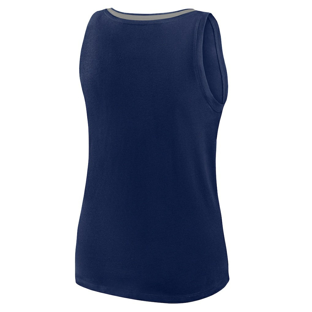 Dallas Cowboys Logo Athletic Women's Plus Size Stellar Win V-Neck Tank Top | NFL New
