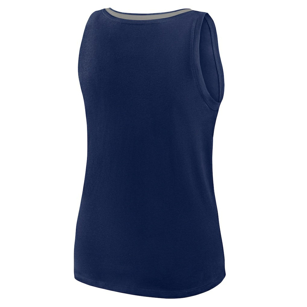 Dallas Cowboys Logo Athletic Women's Plus Size Stellar Win V-Neck Tank Top | NFL New