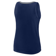 Dallas Cowboys Logo Athletic Women's Plus Size Stellar Win V-Neck Tank Top | NFL New