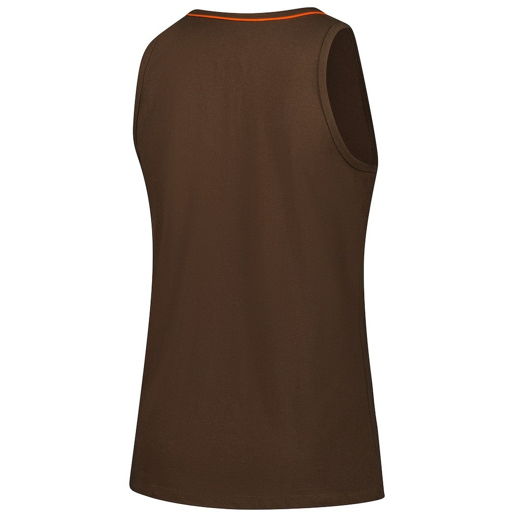 Cleveland Browns Logo Athletic Women's Plus Size Stellar Win V-Neck Tank Top | NFL On sale