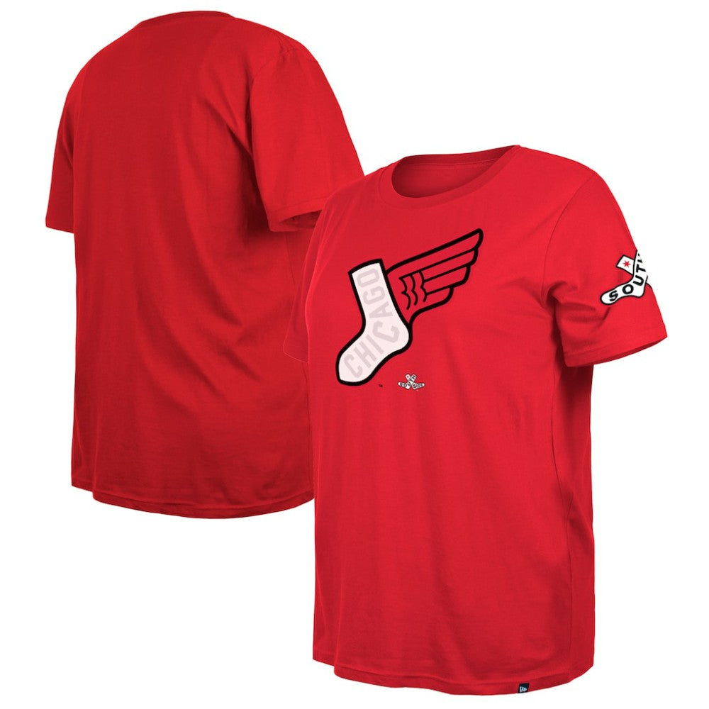 Chicago White Sox New Era Women's 2025 City Connect Plus Size T-Shirt - MLB T-shirts