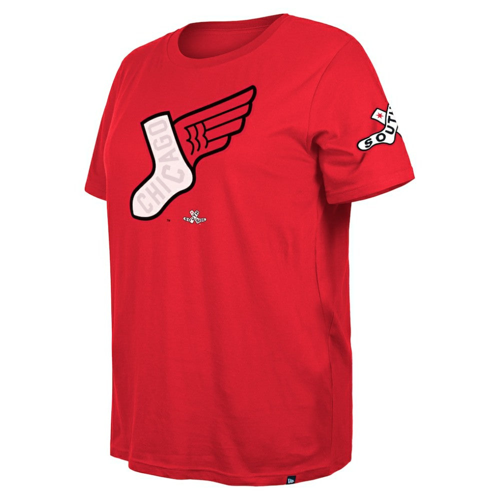 Chicago White Sox New Era Women's 2025 City Connect Plus Size T-Shirt - MLB T-shirts