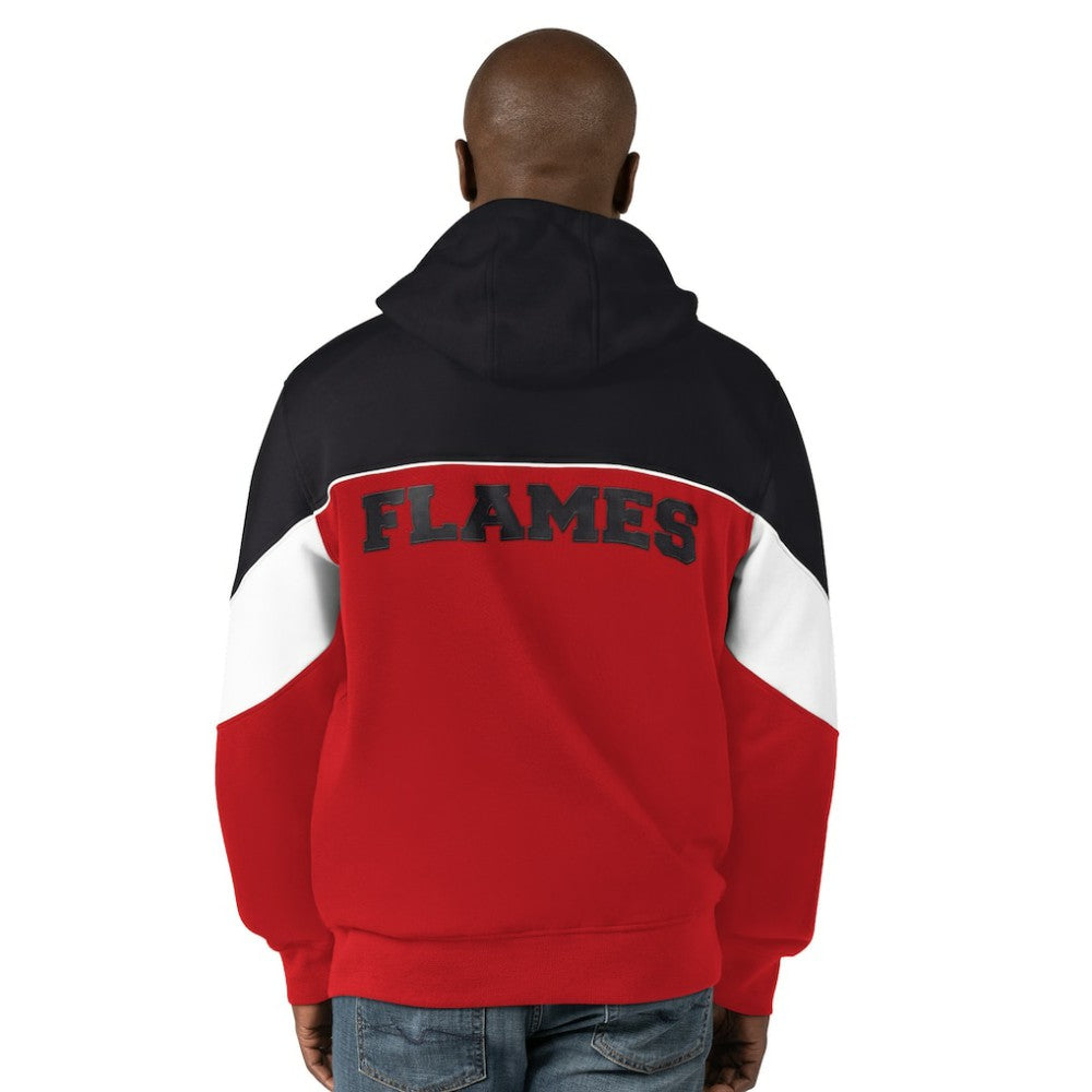 Calgary Flames Starter Power Forward Full-Zip Hoodie -  NHL Hoodies