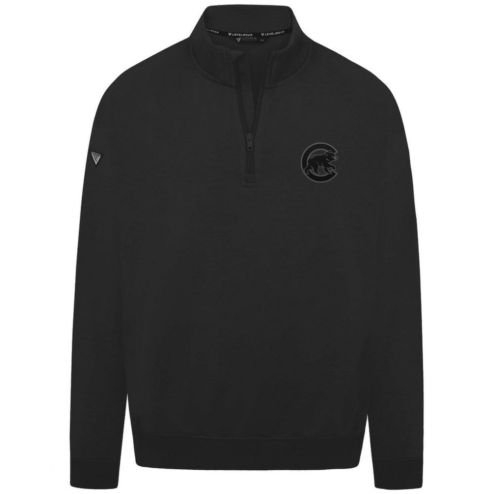 Chicago Cubs Levelwear Murray Nightfall Quarter-Zip Top - MLB Tops
