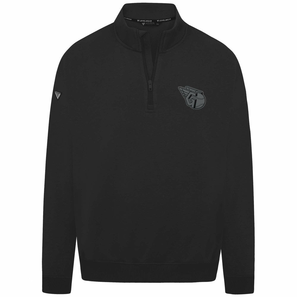 Cleveland Guardians Levelwear Murray Nightfall Quarter-Zip Top - MLB Tops
