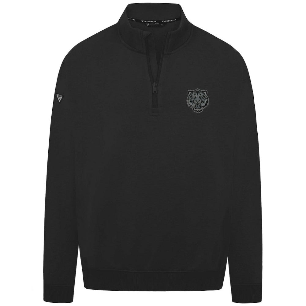 Detroit Tigers Levelwear Murray Nightfall Quarter-Zip Top - MLB Tops