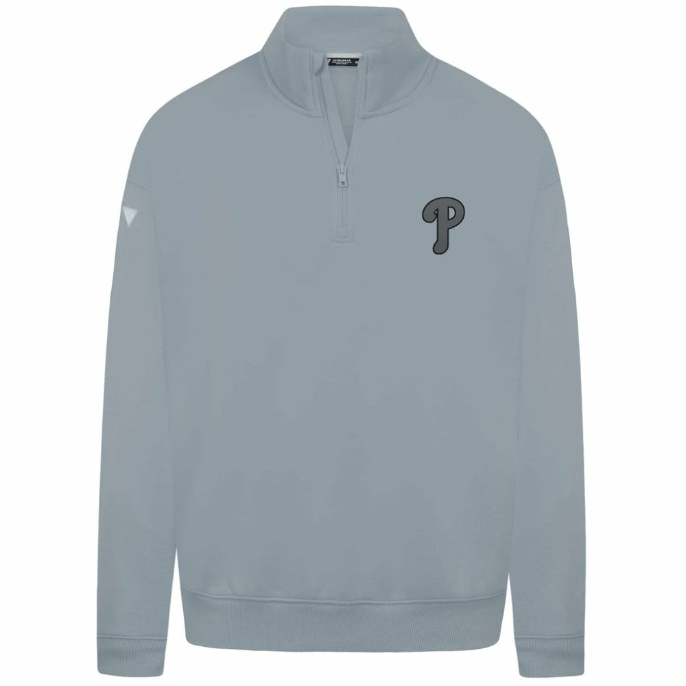 Philadelphia Phillies Levelwear Murray Nightfall Quarter-Zip Top - MLB Tops