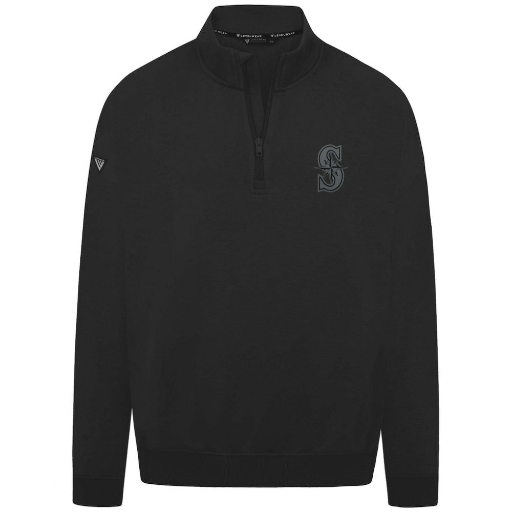 Seattle Mariners Levelwear Murray Nightfall Quarter-Zip Top - MLB Tops