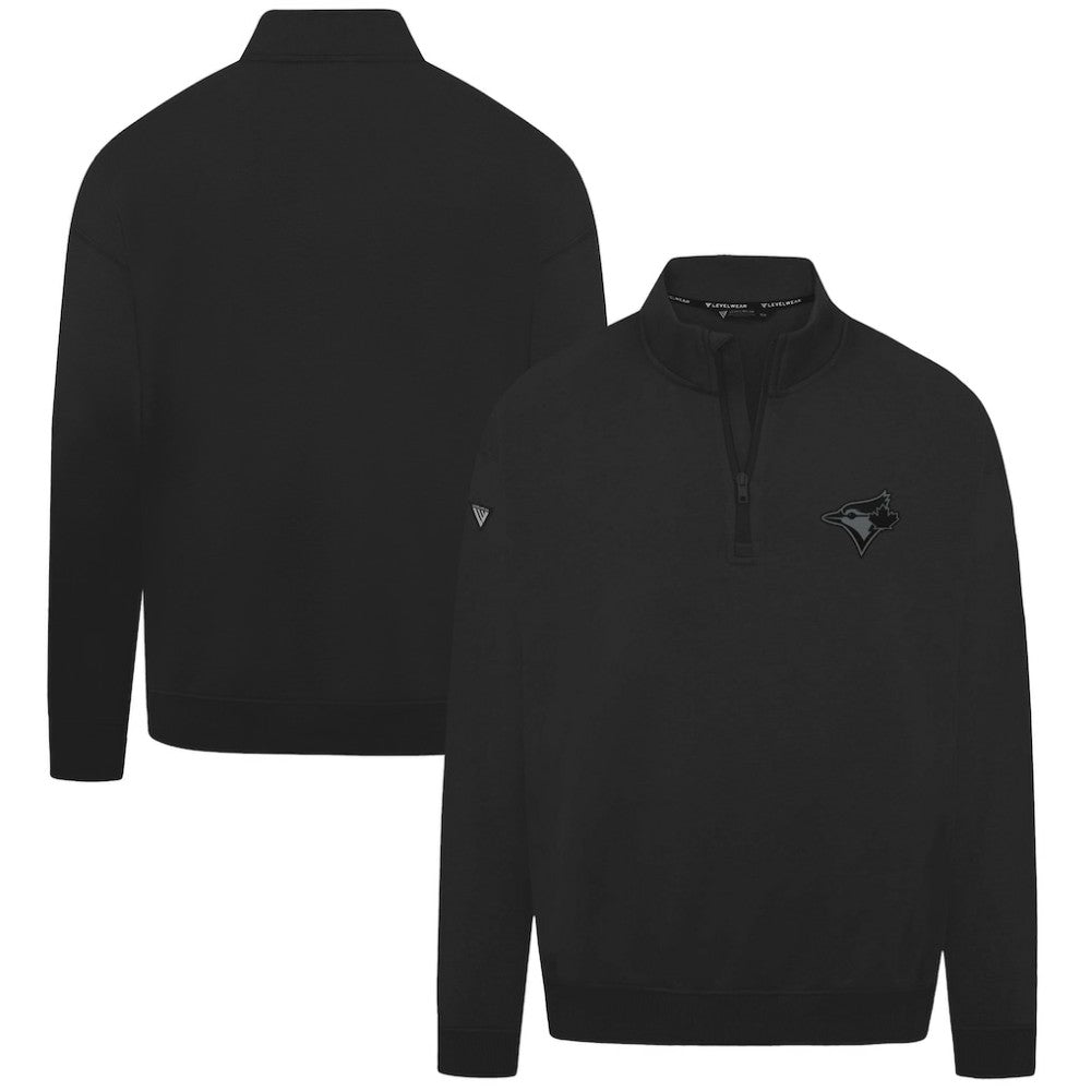 Toronto Blue Jays Levelwear Murray Nightfall Quarter-Zip Top - MLB Tops