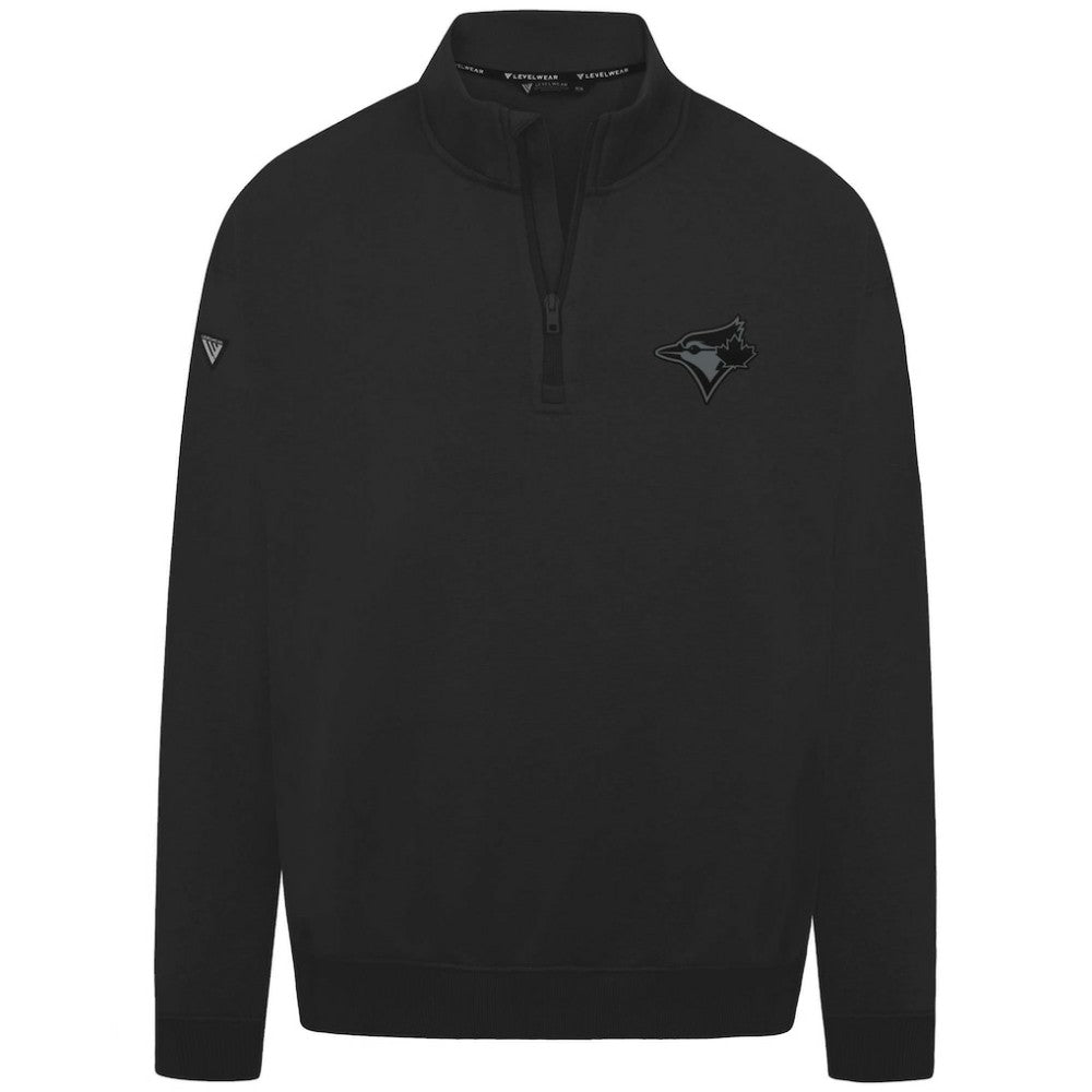 Toronto Blue Jays Levelwear Murray Nightfall Quarter-Zip Top - MLB Tops