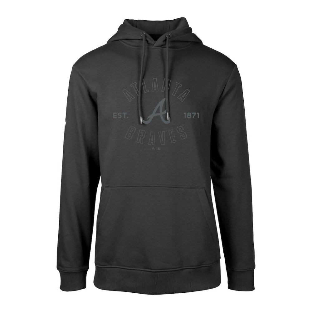 Atlanta Braves Levelwear Podium Abyssal Pullover Hoodie - MLB Hoodies
