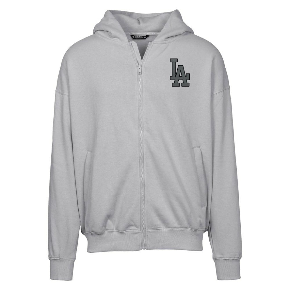 Los Angeles Dodgers Levelwear Uphill Abyssal Full-Zip Hoodie - MLB Hoodies