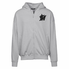 Miami Marlins Levelwear Uphill Abyssal Full-Zip Hoodie - MLB Hoodies