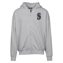 Seattle Mariners Levelwear Uphill Abyssal Full-Zip Hoodie - MLB Hoodies