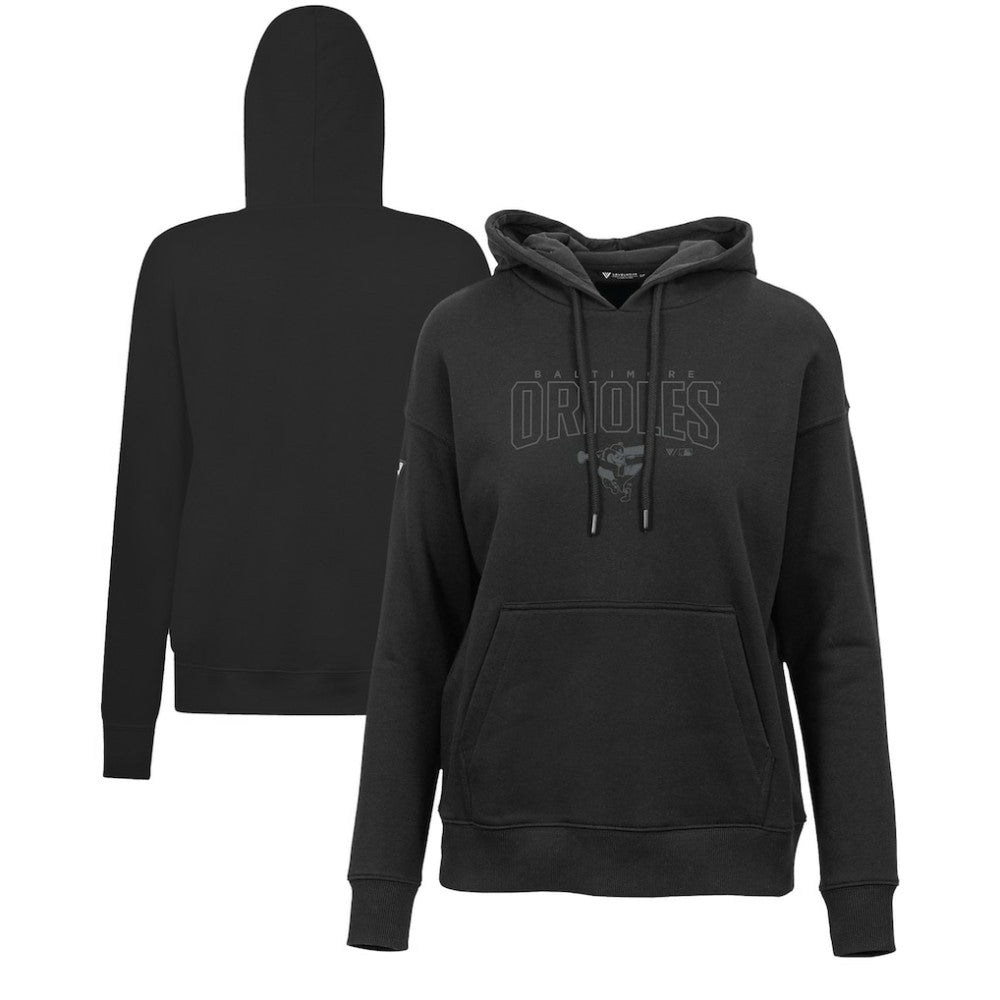 Baltimore Orioles Levelwear Women's Adorn Darkmoon Pullover Hoodie - MLB Hoodies