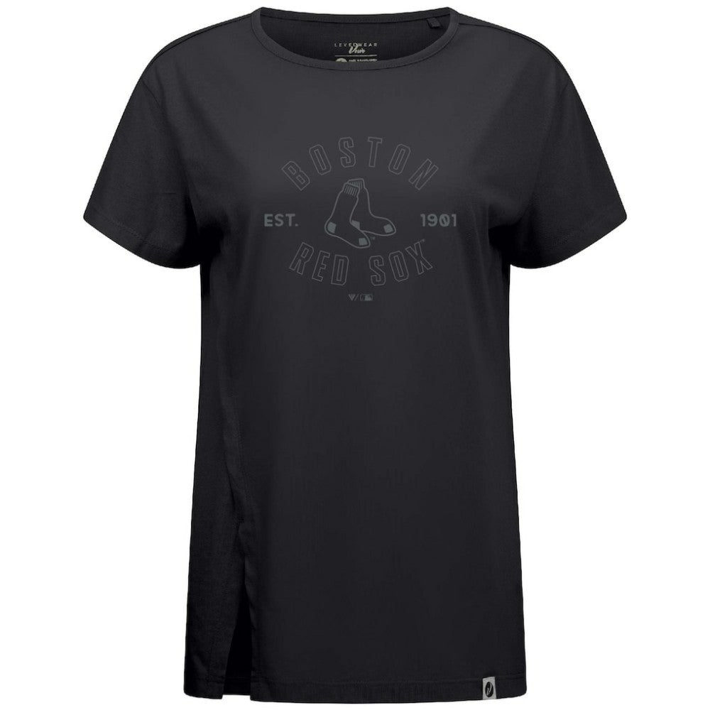 Boston Red Sox Levelwear Women's Influx Abyssal T-Shirt - MLB T-shirts
