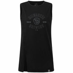 Milwaukee Brewers Levelwear Women's Influx Abyssal Tank Top - MLB Tanks