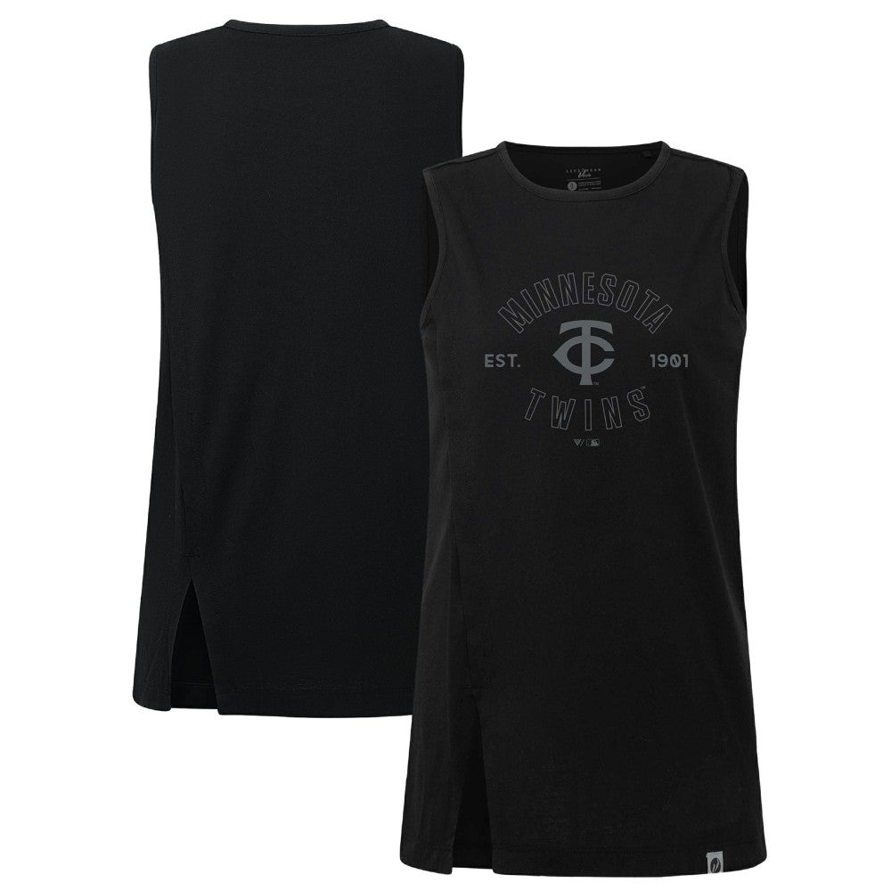 Minnesota Twins Levelwear Women's Influx Abyssal Tank Top - MLB Tanks