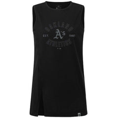 Oakland Athletics Levelwear Women's Influx Abyssal Tank Top - MLB Tanks