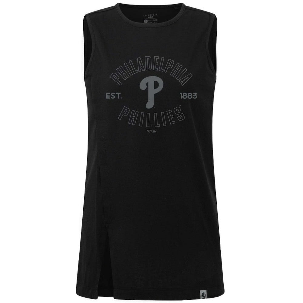 Philadelphia Phillies Levelwear Women's Influx Abyssal Tank Top - MLB Tanks