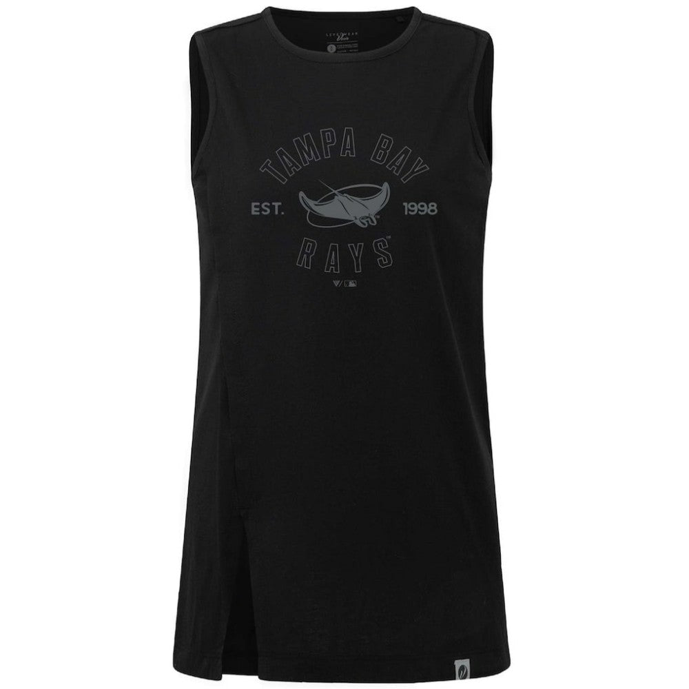 Tampa Bay Rays Levelwear Women's Influx Abyssal Tank Top - MLB Tanks