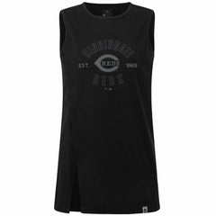 Cincinnati Reds Levelwear Women's Influx Abyssal Tank Top - MLB Tanks