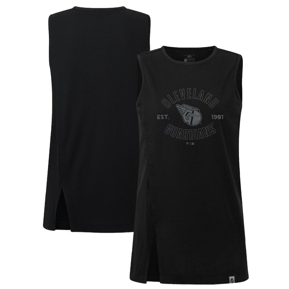 Cleveland Guardians Levelwear Women's Influx Abyssal Tank Top - MLB Tanks