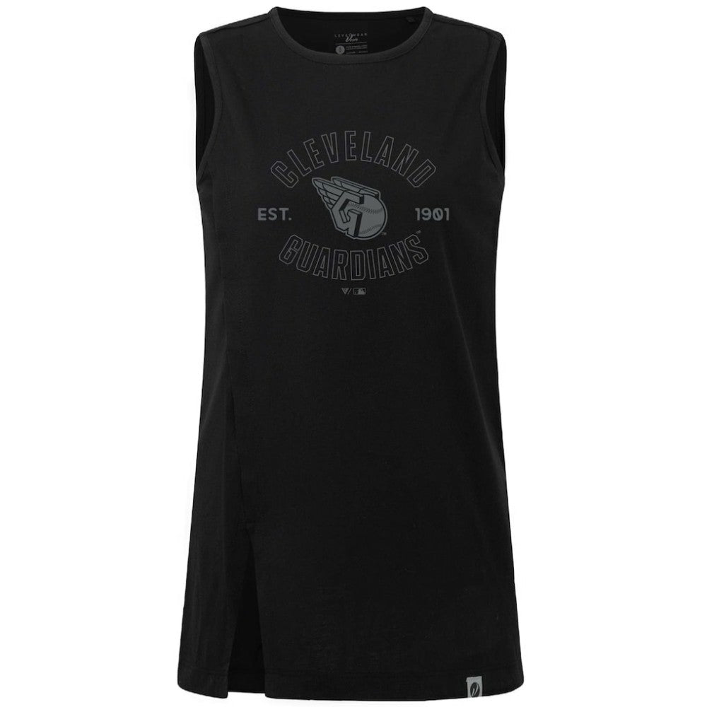 Cleveland Guardians Levelwear Women's Influx Abyssal Tank Top - MLB Tanks