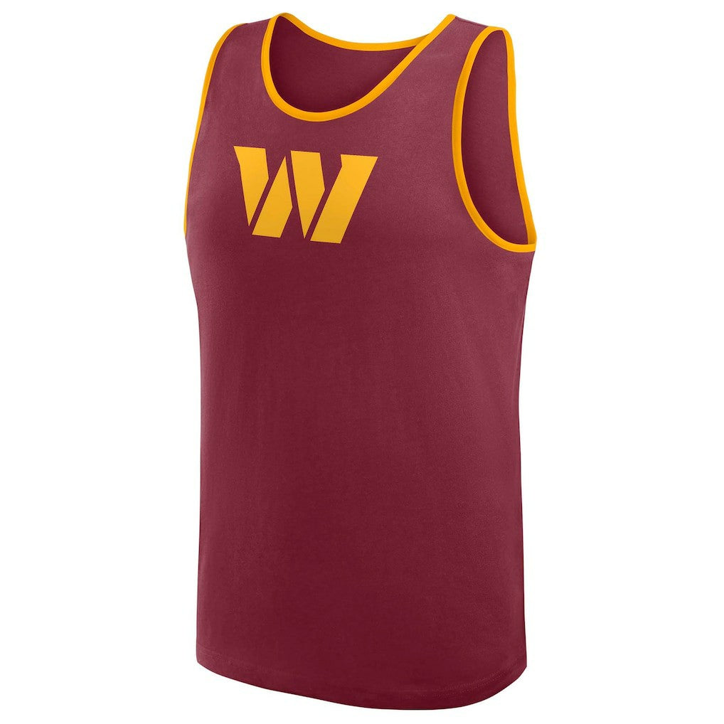Washington Commanders Logo Athletic Unmatched Success Tank Top | NFL New