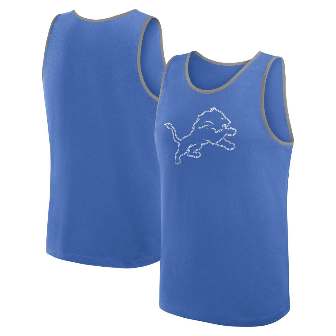 Detroit Lions Logo Athletic Unmatched Success Tank Top | NFL Hot