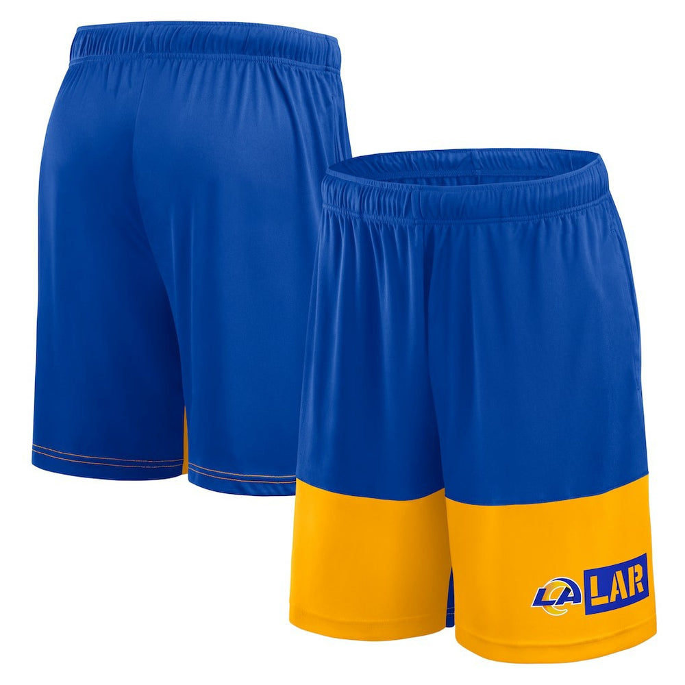 Los Angeles Rams Logo Athletic Best of the Best Shorts | NFL Discount