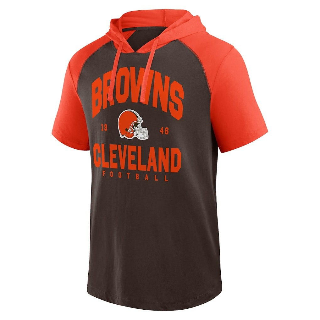 Cleveland Browns Logo Athletic Prime Hoodie T-Shirt | NFL Online