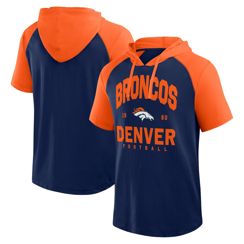Denver Broncos Logo Athletic Prime Hoodie T-Shirt | NFL On sale