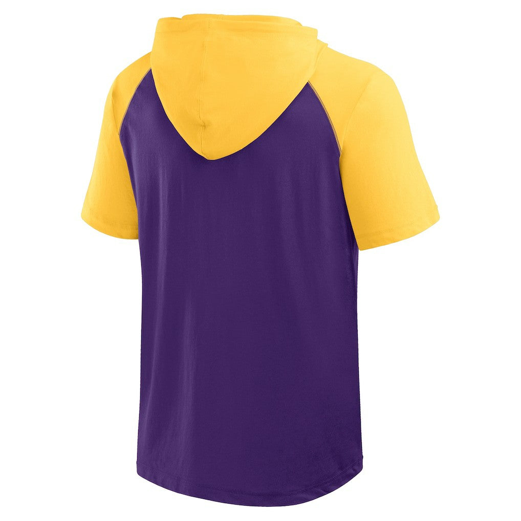 Minnesota Vikings Logo Athletic Prime Hoodie T-Shirt | NFL US