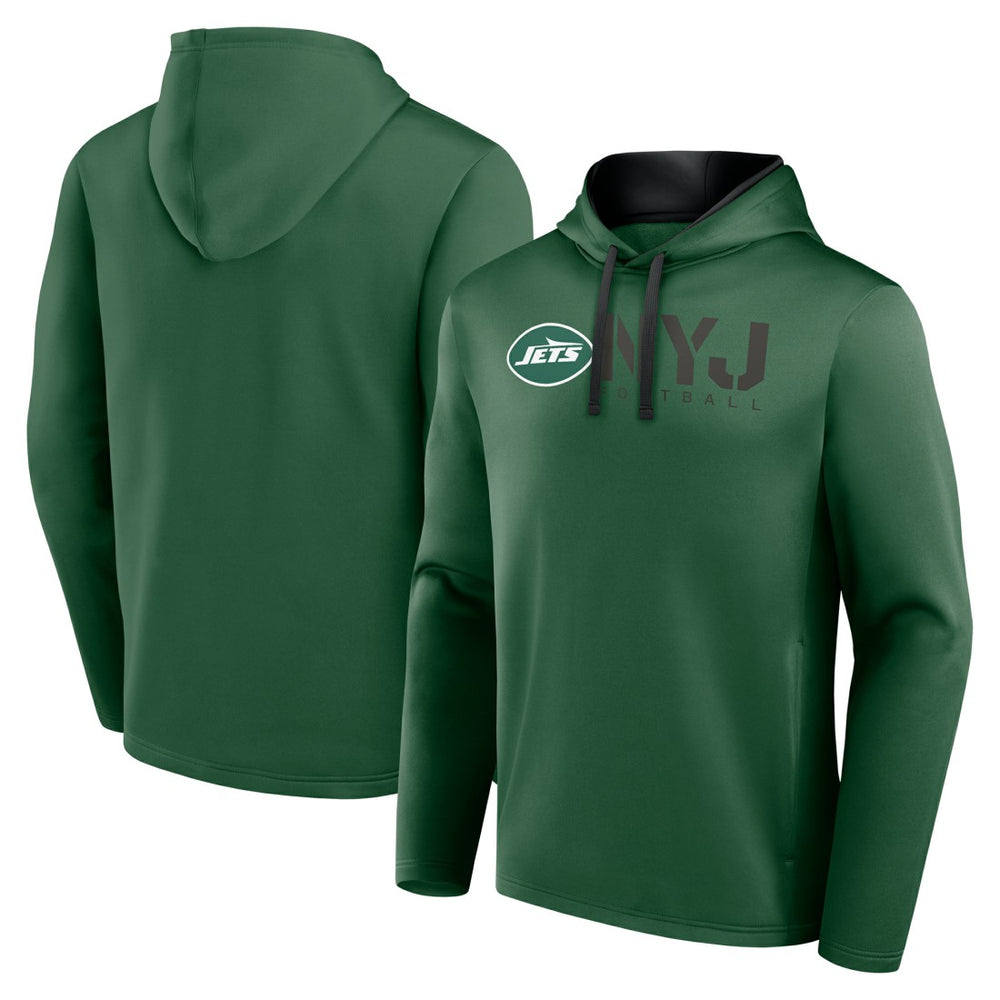 New York Jets Logo Athletic Head Start Pullover Hoodie | NFL Online