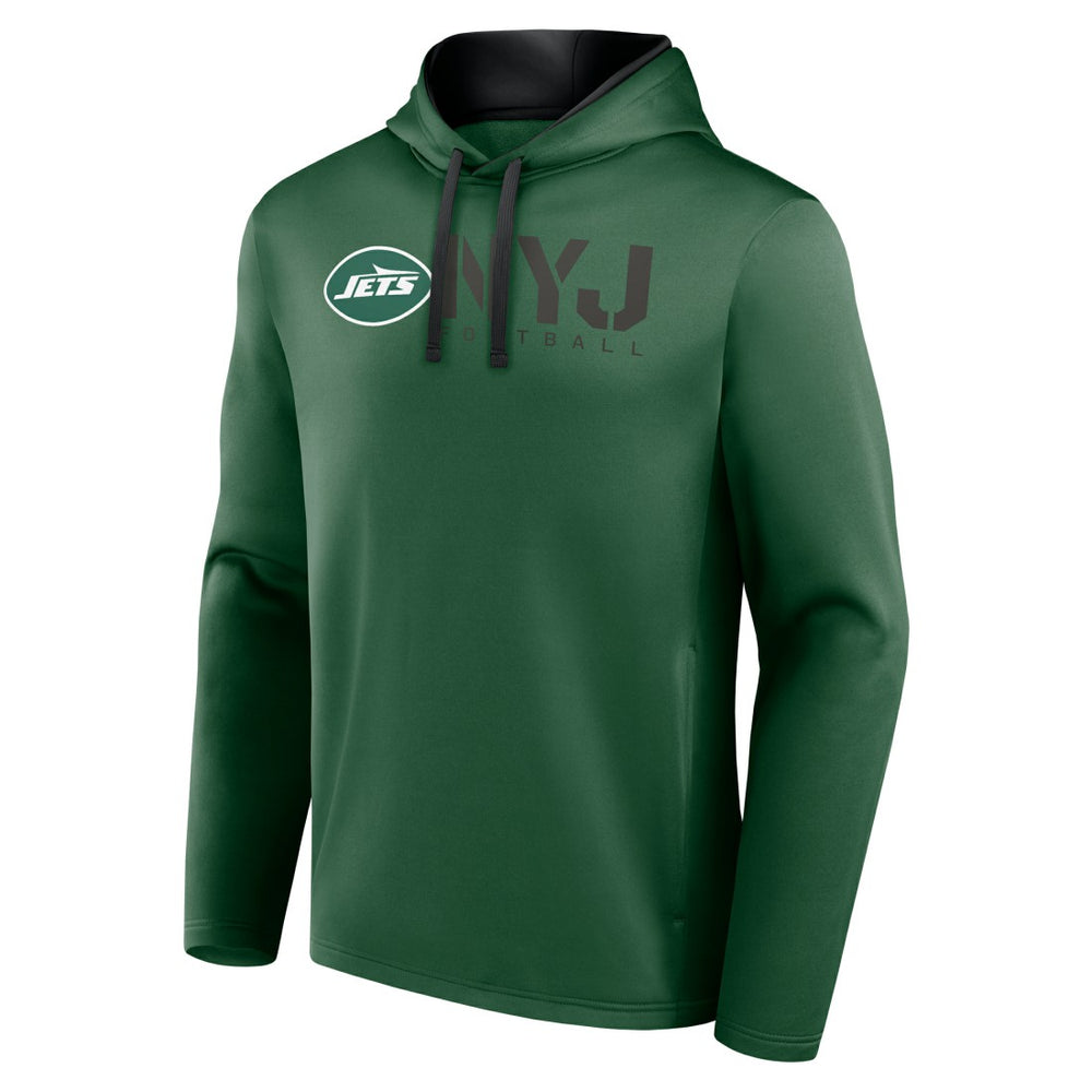 New York Jets Logo Athletic Head Start Pullover Hoodie | NFL Online