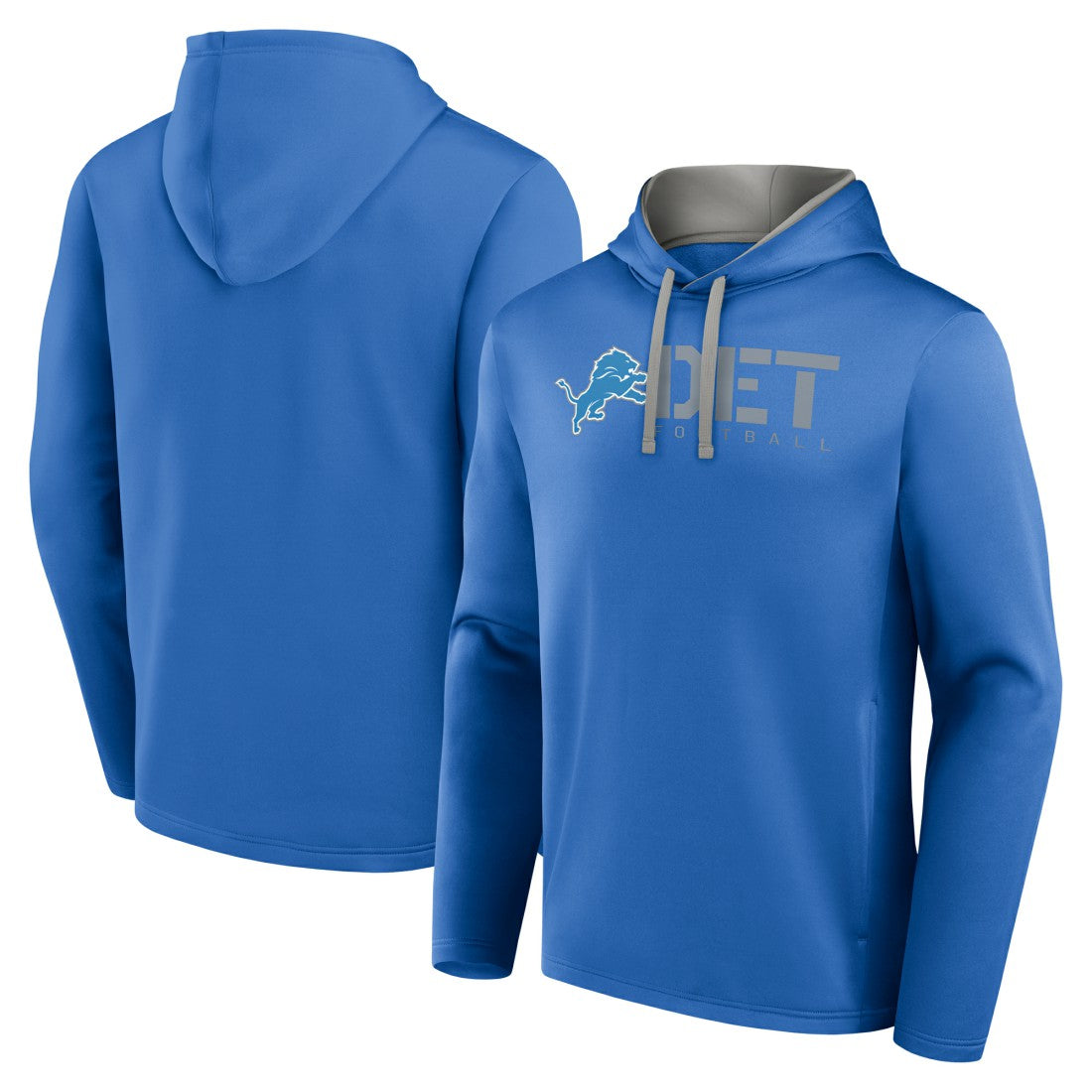 Detroit Lions Logo Athletic Head Start Pullover Hoodie | NFL On sale