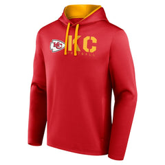 Kansas City Chiefs Logo Athletic Head Start Pullover Hoodie | NFL On sale