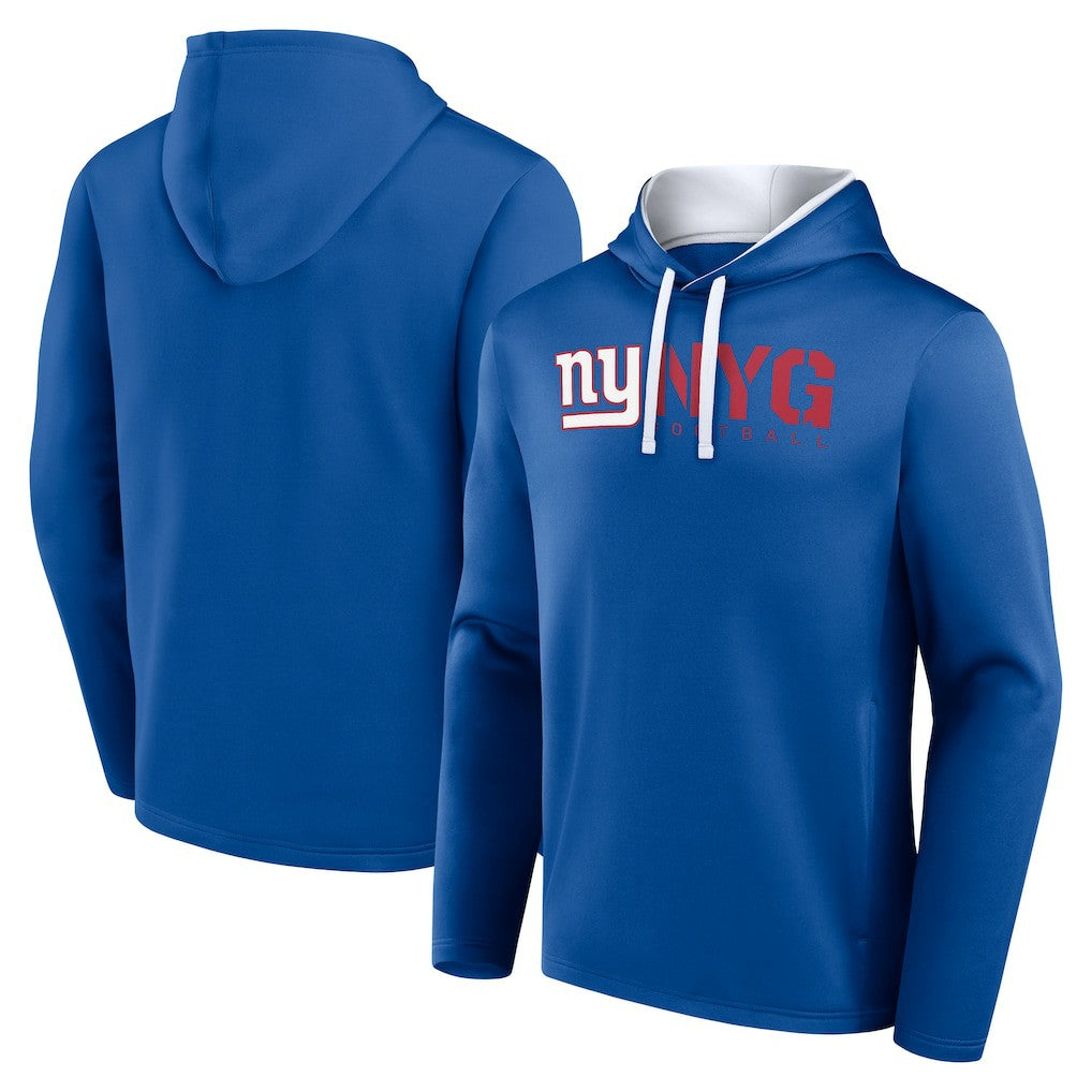 New York Giants Logo Athletic Head Start Pullover Hoodie | NFL Near me