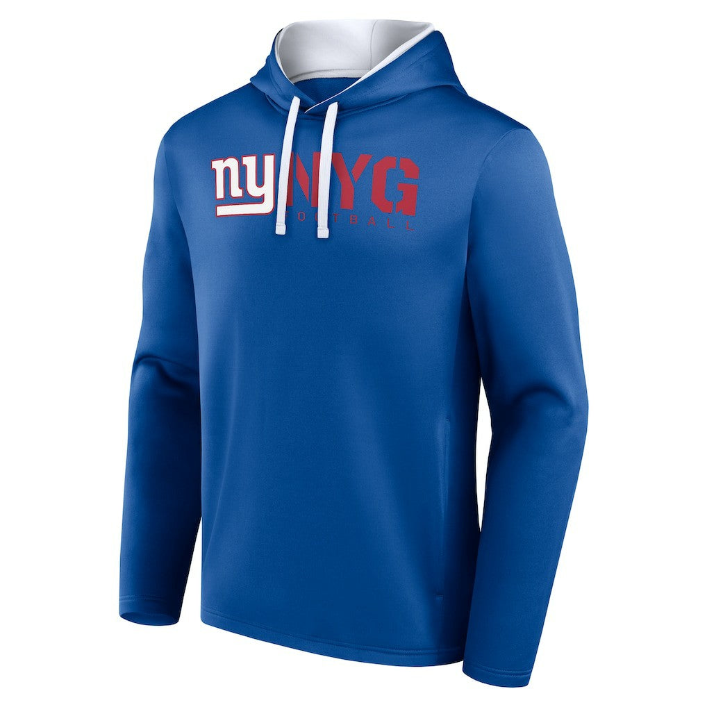 New York Giants Logo Athletic Head Start Pullover Hoodie | NFL Near me