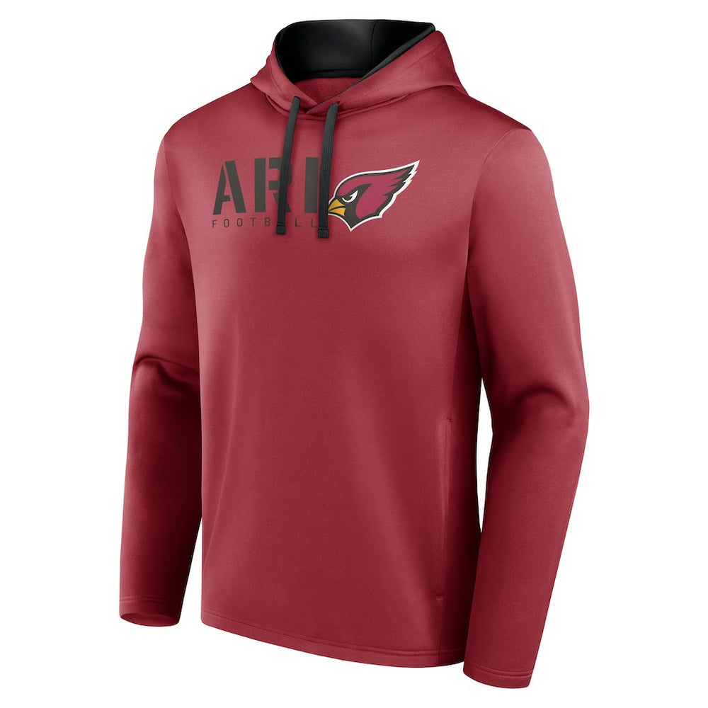 Arizona Cardinals Logo Athletic Head Start Pullover Hoodie | NFL Hot