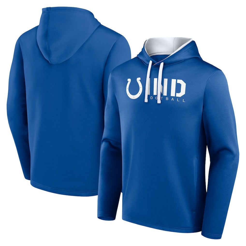 Indianapolis Colts Logo Athletic Head Start Pullover Hoodie | NFL Online