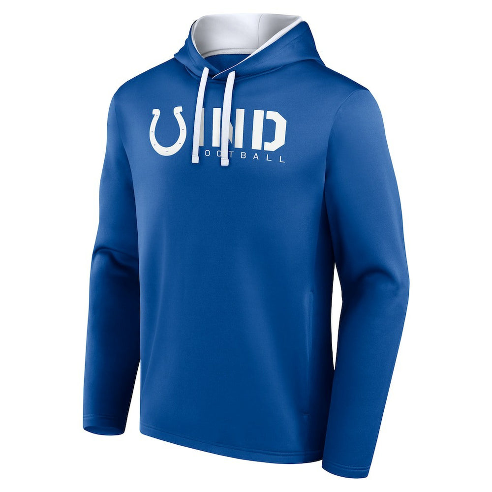 Indianapolis Colts Logo Athletic Head Start Pullover Hoodie | NFL Online