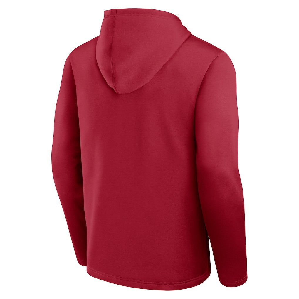 San Francisco 49ers Logo Athletic Head Start Pullover Hoodie | NFL Outlet