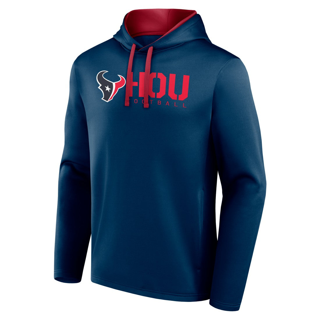 Houston Texans Logo Athletic Head Start Pullover Hoodie | NFL New